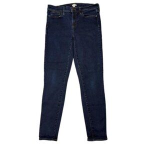 J. Crew Stretch Dark Wash Straight Leg Jeans Size 30/30 #1730